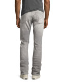 Wight Slim-Straight Jeans, Gray