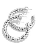 Cable Classics Hoop Earrings