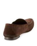 Howard Suede Loafer, Chocolate