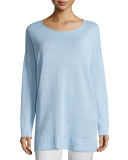 Organic Linen Fine-Gauge Tunic 