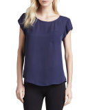 Rancher Short-Sleeve Pocket Blouse