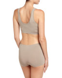 Touch Feeling Crop Top, Taupe Gray
