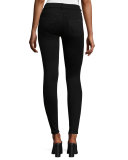 Nico Mid-Rise Super Skinny Jeans, Black