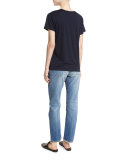 Pima Cotton V-Neck T-Shirt