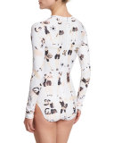 UPF 50 Printed One-Piece Swimsuit