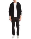Twill Chino Pants, Black
