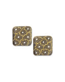 Kisses 18k Gold & Diamond Stud Earrings