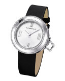 White Gold Charms Watch with Diamonds, 38mm