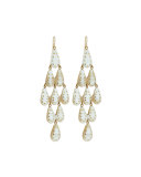 Densi Chandelier Horn Earrings