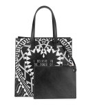 Power of Love North-South Tote Bag, Multi
