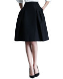 Silk Faille Party Skirt