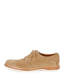 Steve Suede Derby Shoe, Tan