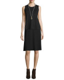High-Neck Lightweight Jersey Tank 