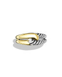 Labyrinth Sterling Silver & 18K Ring