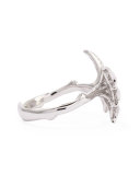 Fly By Night Diamond Bat-Moth Ring