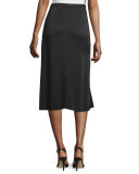 Ellerie Carwash Midi Skirt, Black