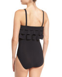 La Dolce Vita Ruffle One-Piece Swimsuit