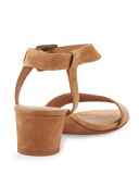 Rena Suede City Sandal, Sand