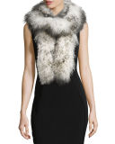 Mongolian Lamb Fur Boa Scarf
