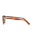 PO3108S Round Acetate Sunglasses
