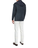 Tempest All-Weather Hooded Jacket, Royal Emerald