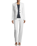 Tovah Classic Trousers, Off White