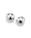 Glamazon Silver Clip Earrings, Small