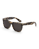 Classic Puma Tortoise Sunglasses, Brown/Cream