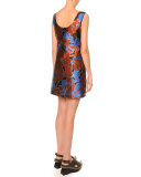 Pimpernel Blossom Jacquard Dress , Raisin
