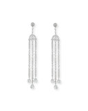 Tri-Dangle Diamond Chandelier Earrings