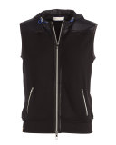 Scallop-Hem Pull-On Shorts