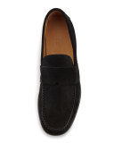 Alan Suede Slip-On Loafer