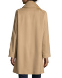 The Jane Cashmere Coat, Black