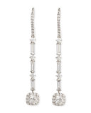 Deco Collection Diamond Drop Earrings