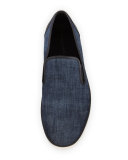 Denim Fabric Skater Shoe, Denim