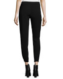 Patchwork Cargo Trousers, Black