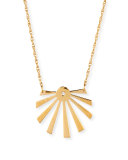 Cali Sunburst Pendant Necklace
