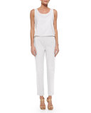 Cropped Fundamental Bi-Stretch Pants