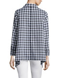 Drama Gingham Handkerchief Shirt 