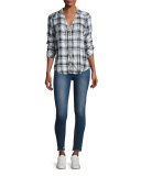 Verdugo Ankle Skinny Jeans, Nash