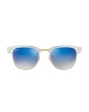 Clubmaster® Gradient Sunglasses, Silver