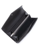 Monogram Leather Large Flap Continental Wallet, Dark Anthracite