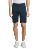 Slim-Fit Stretch Chino Shorts, Midnight