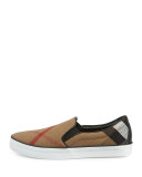 Gauden Check Skate Sneaker, Black