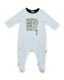 Cool Babies Wear Karl Footie Pajamas, Size 3-9 Months