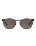 Finley Esq. 51 Acetate Sunglasses, Blue