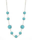 Turquoise Slice Necklace