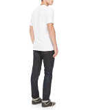 Short-Sleeve Perfect Jersey T-Shirt, White