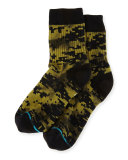 x Dwayne Wade A-Tac Socks, Olive