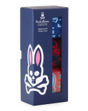 Psycho Bunny Socks 3-Pack Gift Set